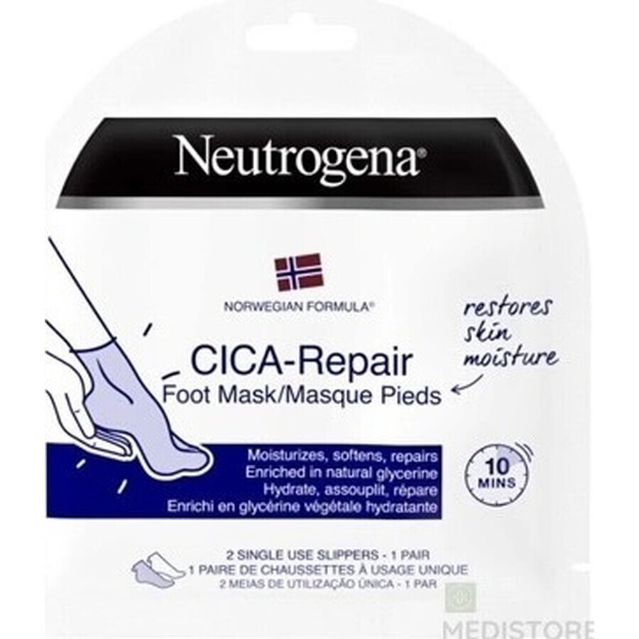 NEUTROGENA NR CICA voetmasker 1x1 paar