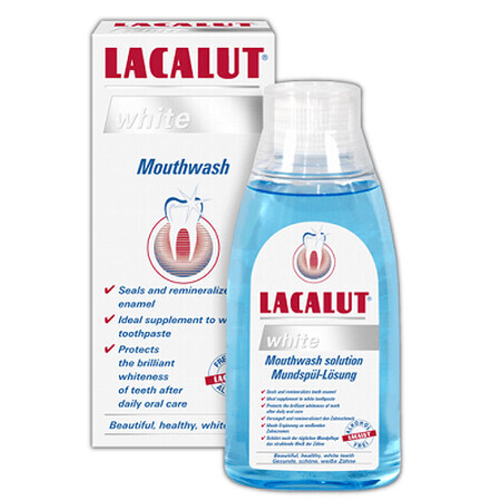 Lacalut White bain de bouche, 300 ml, Lacalut