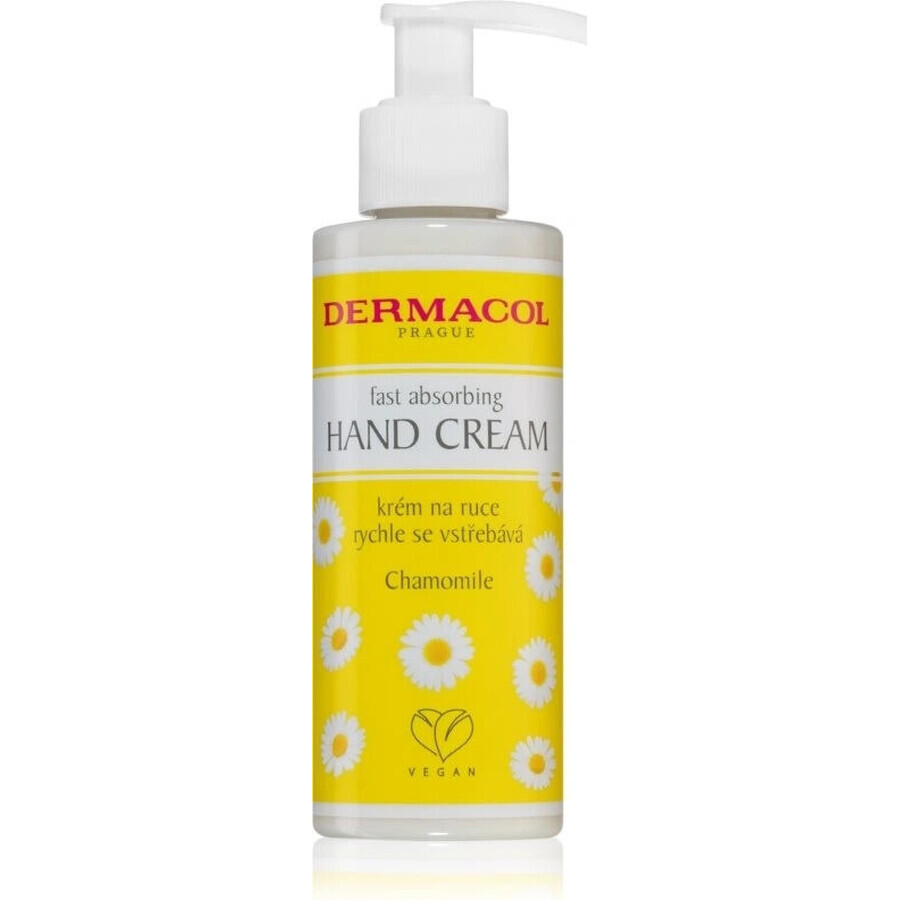 Dermacol Kamille Schnell einziehende Handcreme 1×150 ml, Handcreme