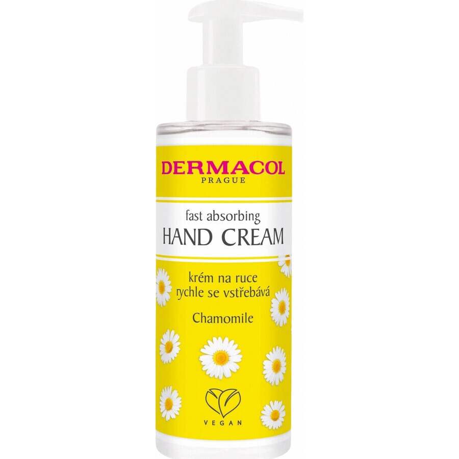 Dermacol Kamille Schnell einziehende Handcreme 1×150 ml, Handcreme