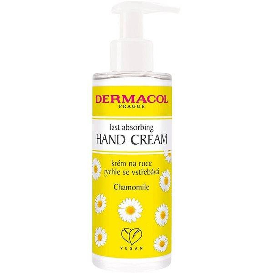 Dermacol Kamille Schnell einziehende Handcreme 1×150 ml, Handcreme