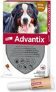 Advantix Spot-on voor honden van 40 tot 60 kg (1 pipet) 1x6 ml