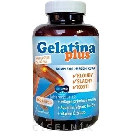 TEREZIA Gelatin Plus 1×360 cps, joint nutrition