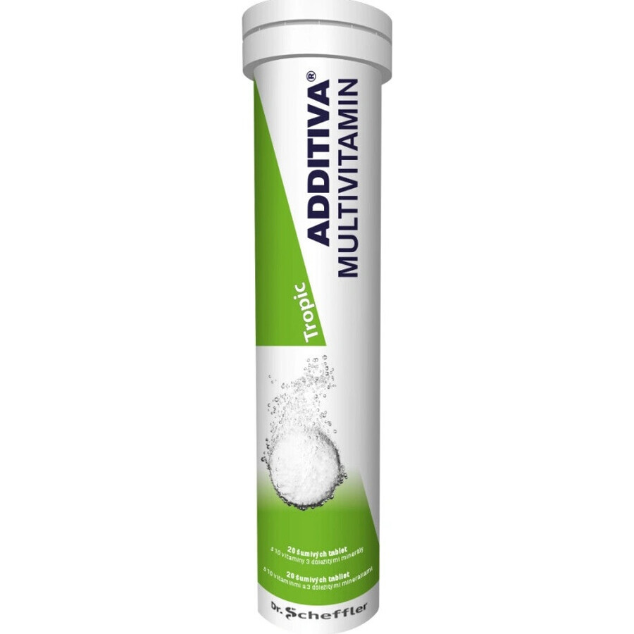 ADDITIVA MULTIVITAMINE Tropic 1×20 tbl, multivitamine