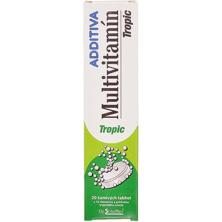 ADDITIVA MULTIVITAMINICO Tropic 1×20 tbl, multivitaminico