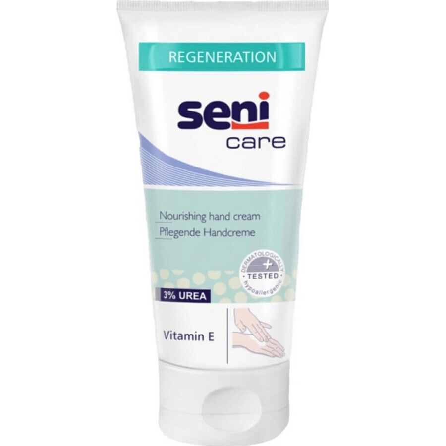 Seni Care Cremă de mâini hrănitoare 3% uree, regenerare 1x100 ml