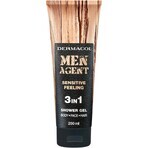 Men Agent SG 3in1 Sensitive feeling 1×250 ml, gel de ducha para hombre