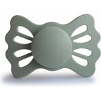 FRIGG FRIGG Sucette Lucky symétrique en silicone Sage, 0-6m 1×1 pc, sucette en silicone