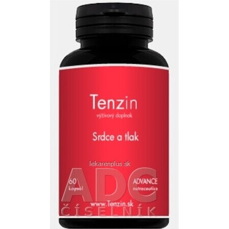 Tenzin 60 cps - voor een gezond hart en bloeddruk 1×60 cps, voedingssupplement