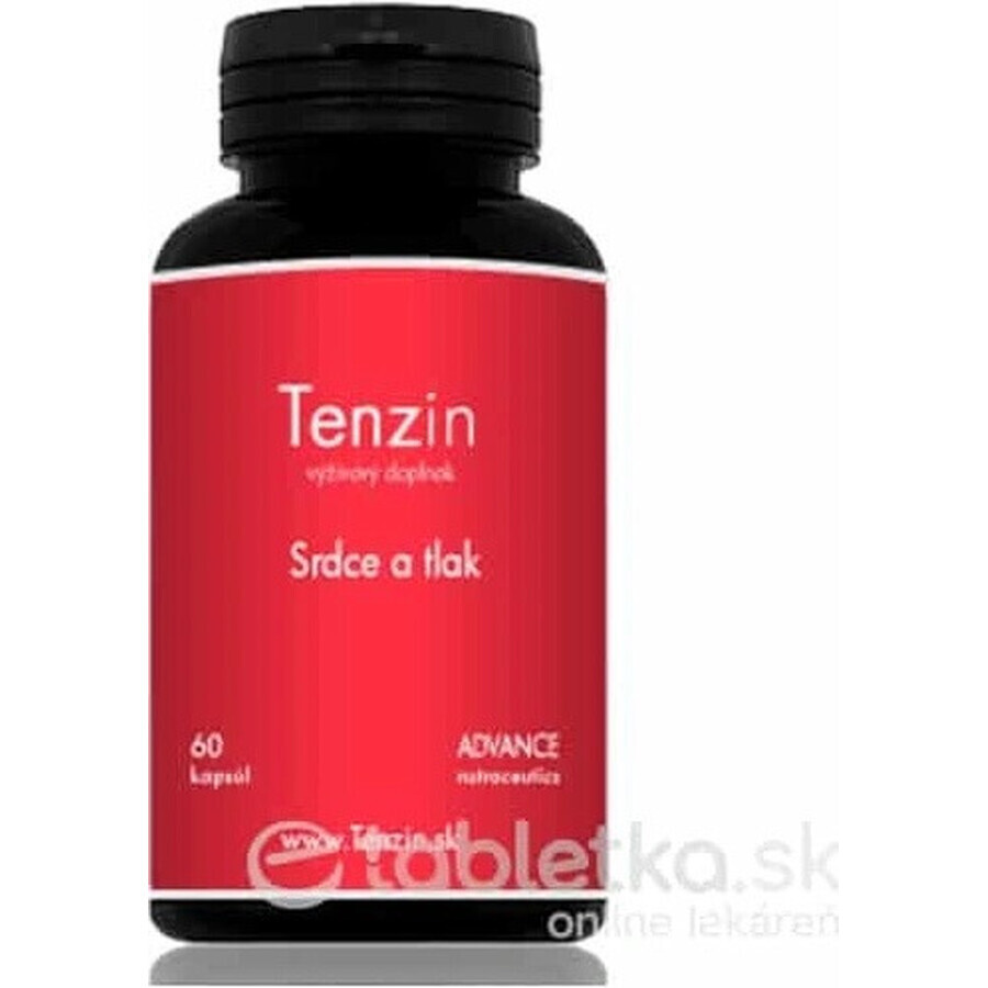 Tenzin 60 cps - voor een gezond hart en bloeddruk 1×60 cps, voedingssupplement