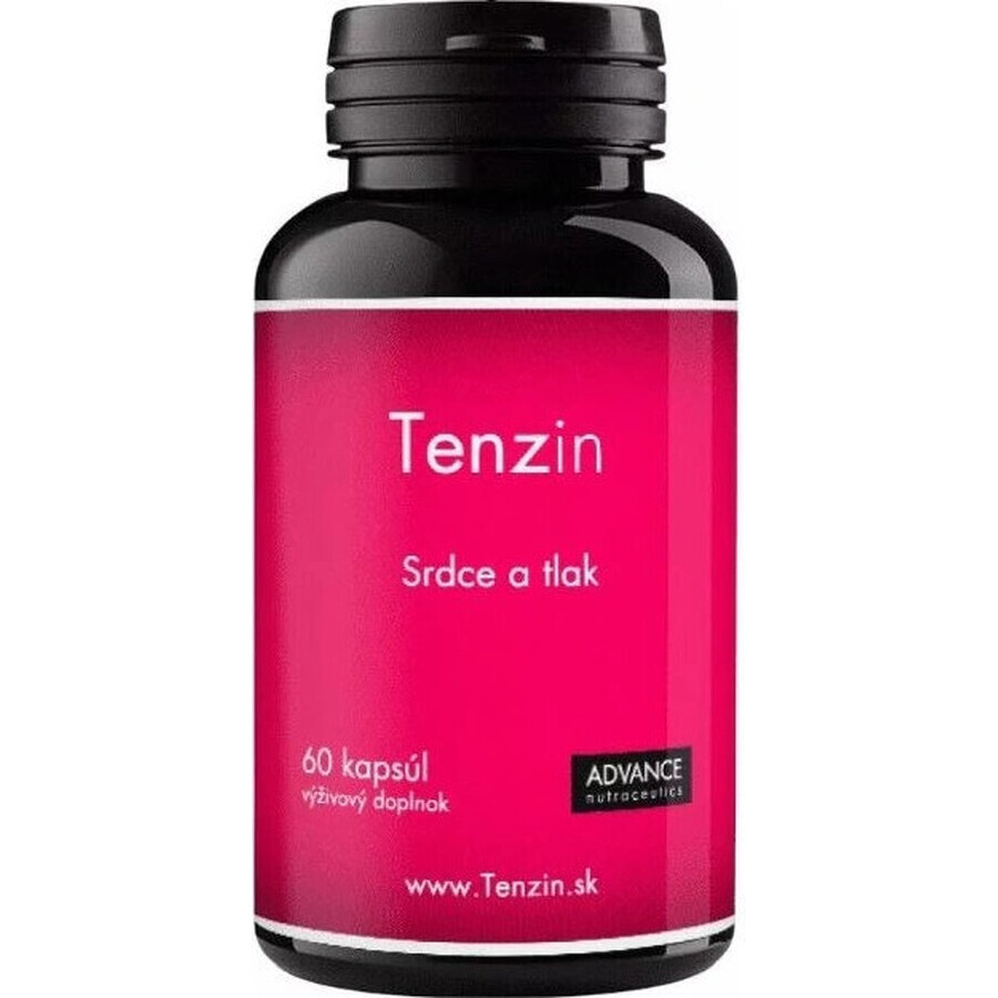 Tenzin 60 cps - voor een gezond hart en bloeddruk 1×60 cps, voedingssupplement