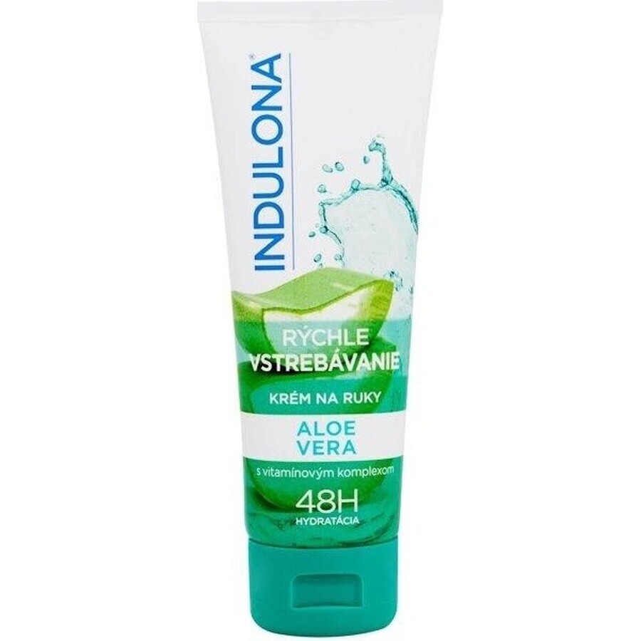 INDULONA Cremă de mâini cu absorbție rapidă cu Aloe vera, 1x50 ml