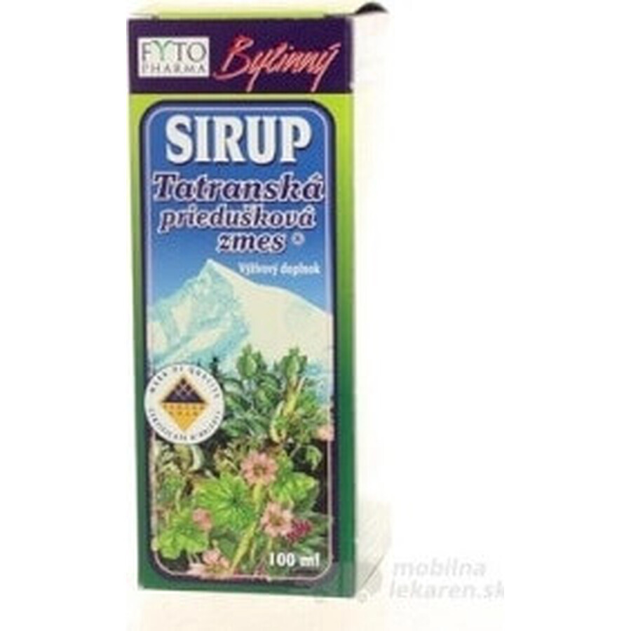 FYTO Tatra bronchiaal mengsel siroop 1×100 ml, siroop