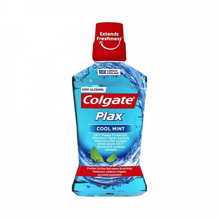 Bain de bouche Plax Cool Mint, 500 ml, Colgate