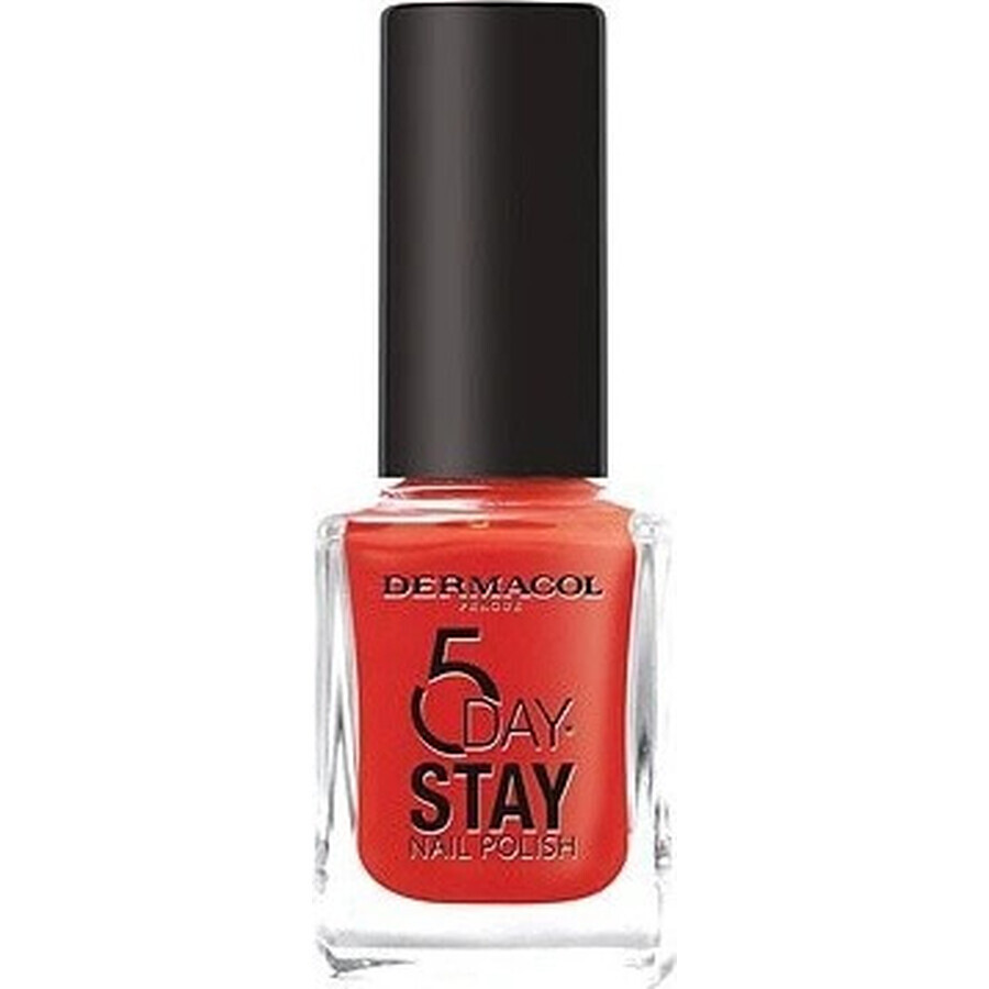 Dermacol Long Lasting Nail Polish 5 Days Stay No.52 Too hot 1×11 ml, Nagellack