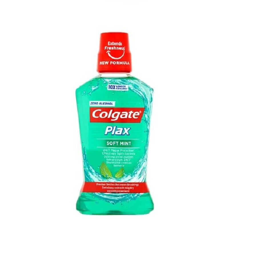 Bain de bouche Plax SoftMint, 500 ml, Colgate