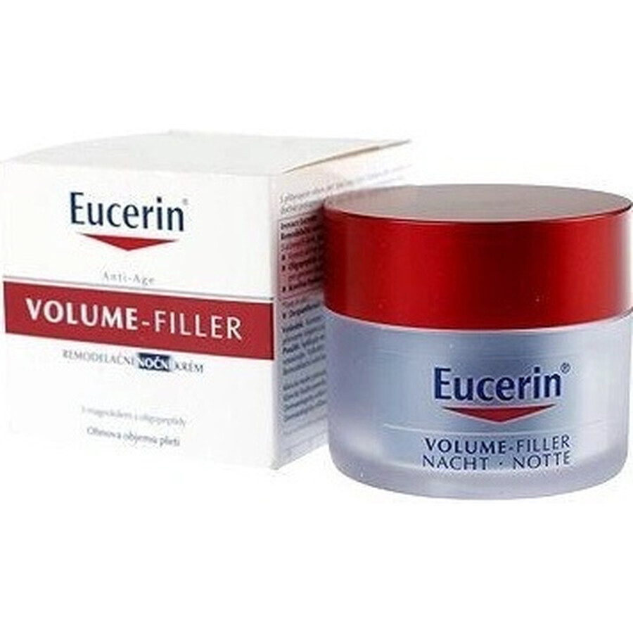 Eucerin HYALURON-FILLER+Volume-Lift Night Cream 1×50 ml, Anti-Aging