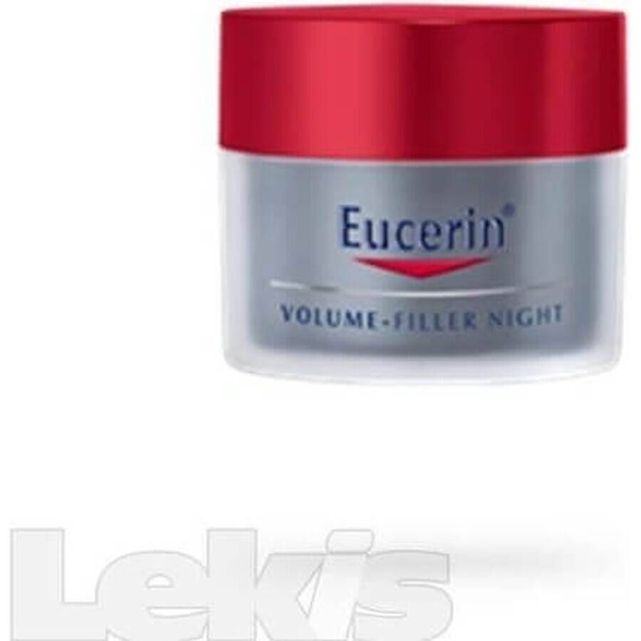 Eucerin HYALURON-FILLER+Volume-Lift Night Cream 1×50 ml, Anti-Aging