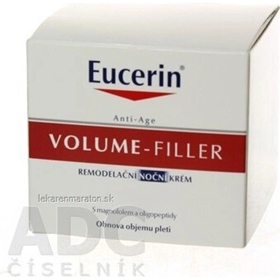 Eucerin HYALURON-FILLER+Volume-Lift Night Cream 1×50 ml, Anti-Aging