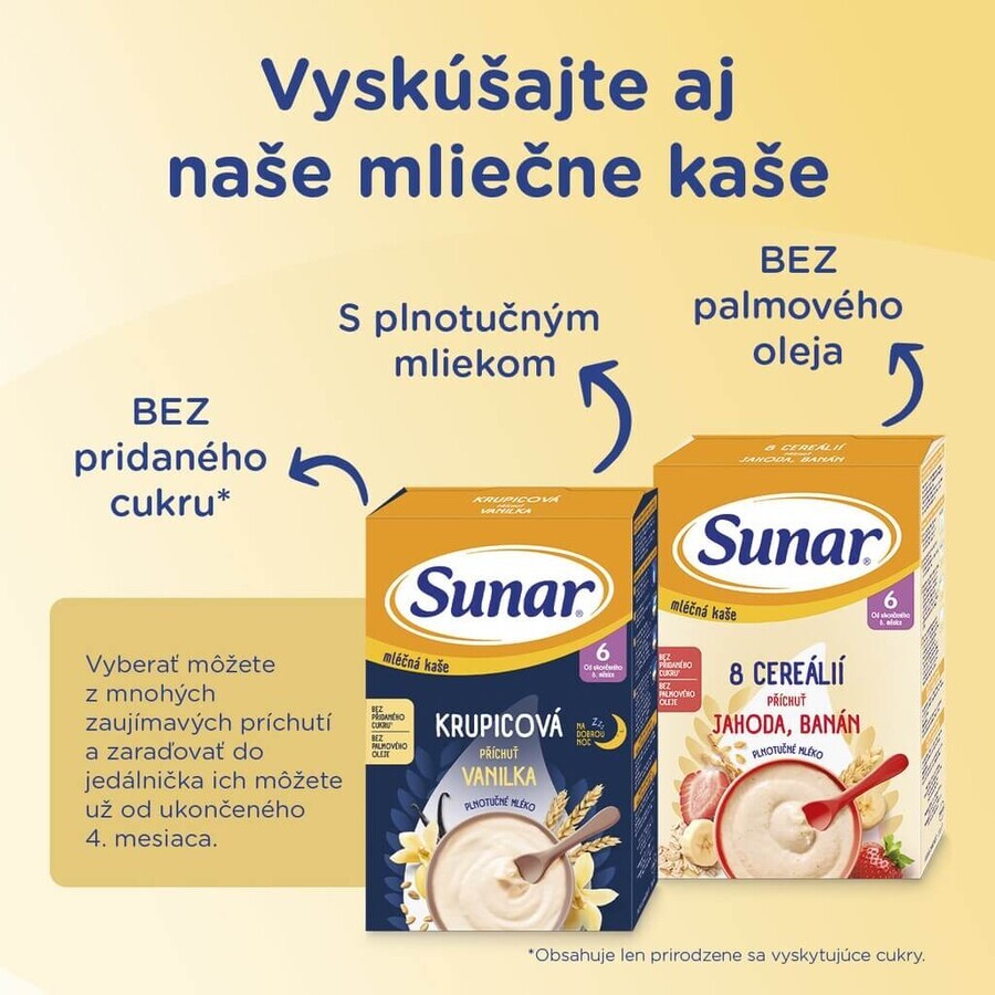 Sunar Complex 1 6×600 g, milk for infants from birth