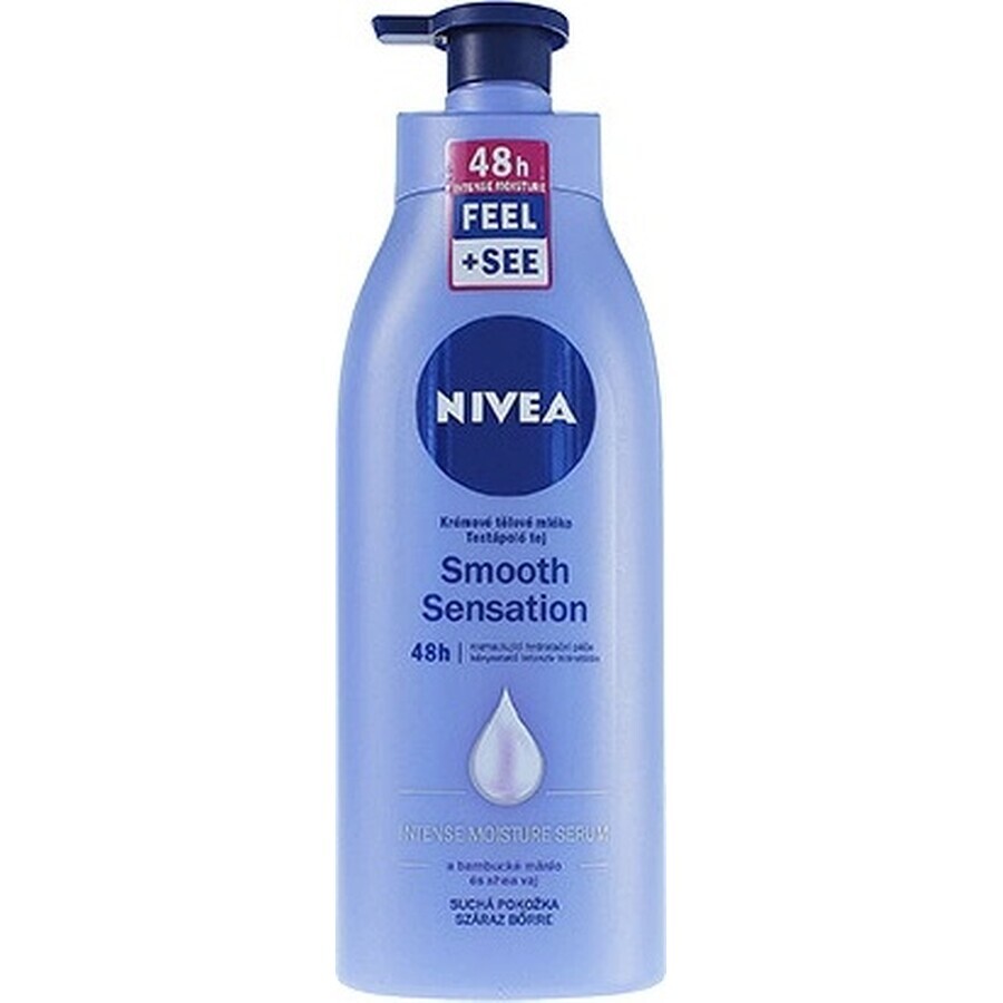 NIVEA BODY CREAM MILK Smooth Sensation 1×400 ml, loțiune de corp