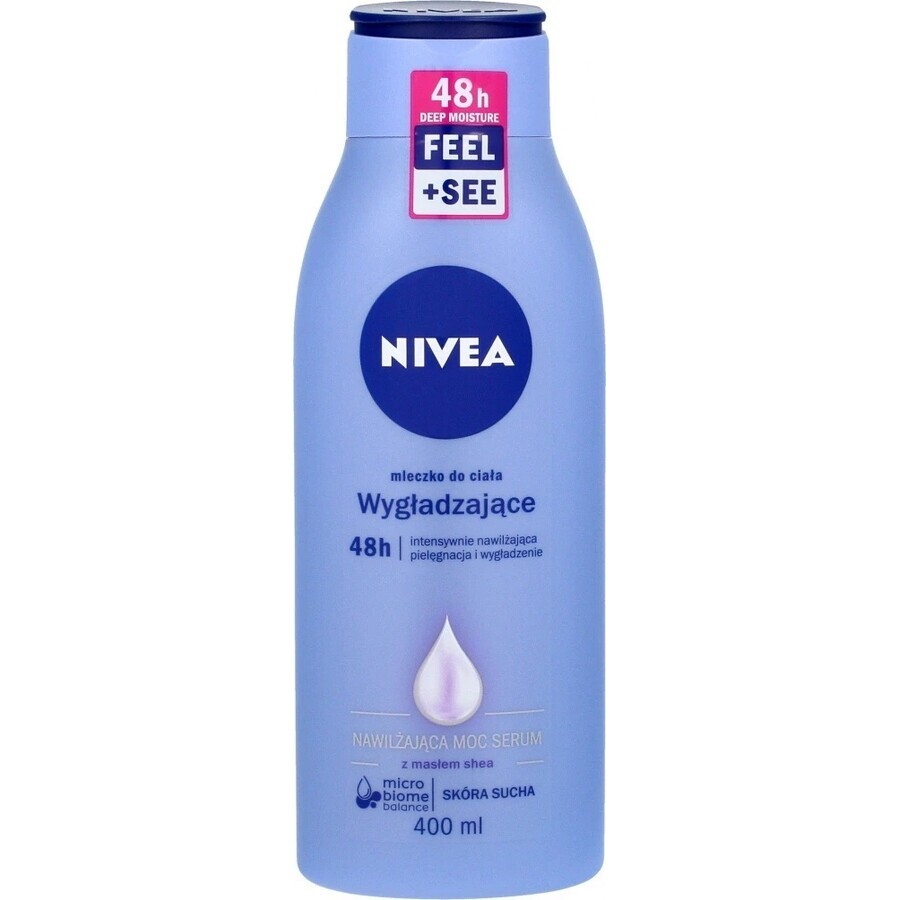 NIVEA BODY CREAM MILK Smooth Sensation 1×400 ml, loțiune de corp