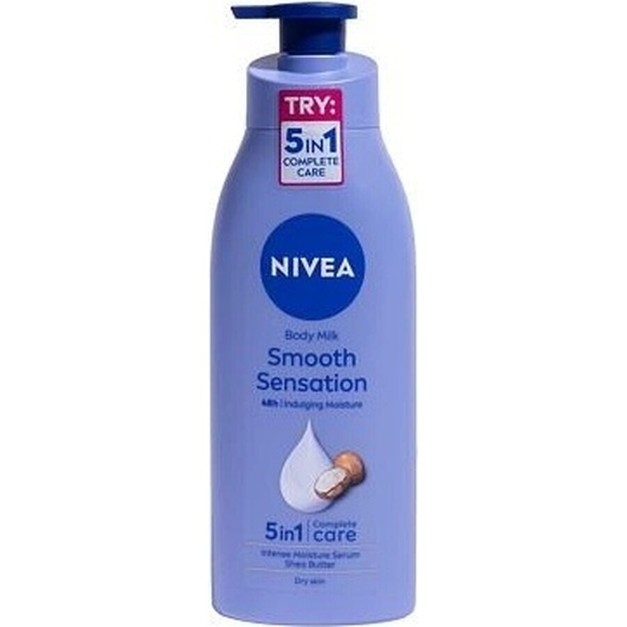 NIVEA BODY CREAM MILK Smooth Sensation 1×400 ml, loțiune de corp