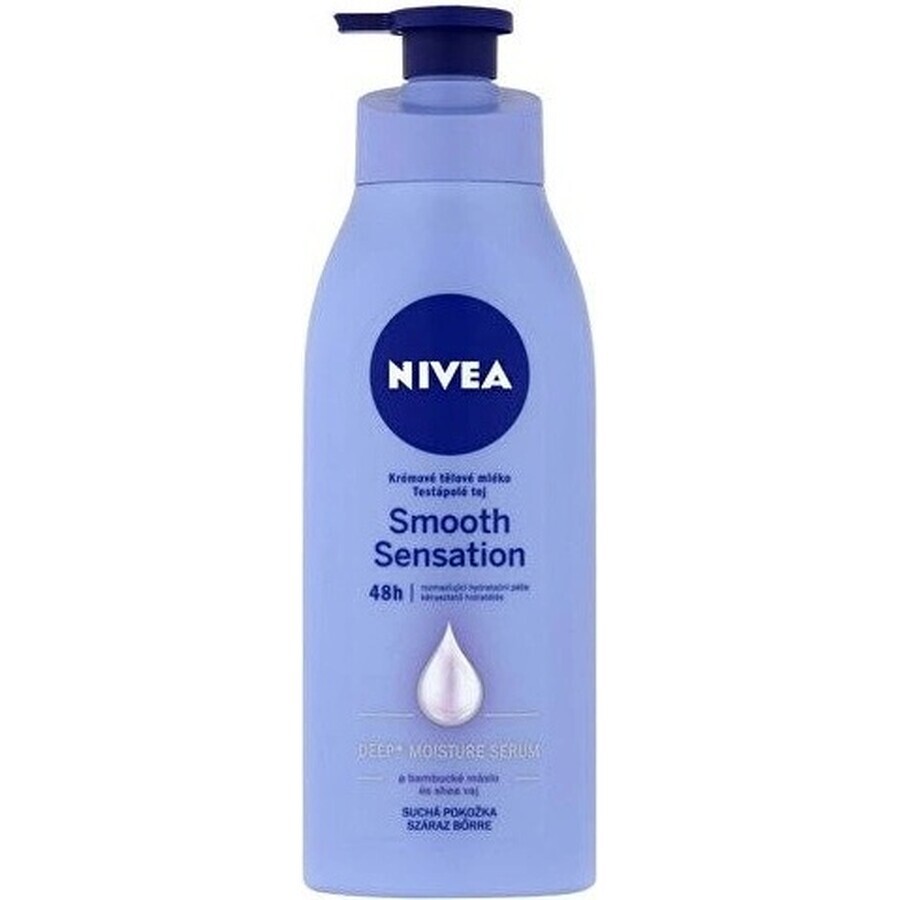 NIVEA BODY CREAM MILK Smooth Sensation 1×400 ml, loțiune de corp