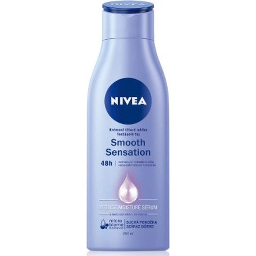 NIVEA BODY CREAM MILK Smooth Sensation 1×400 ml, loțiune de corp