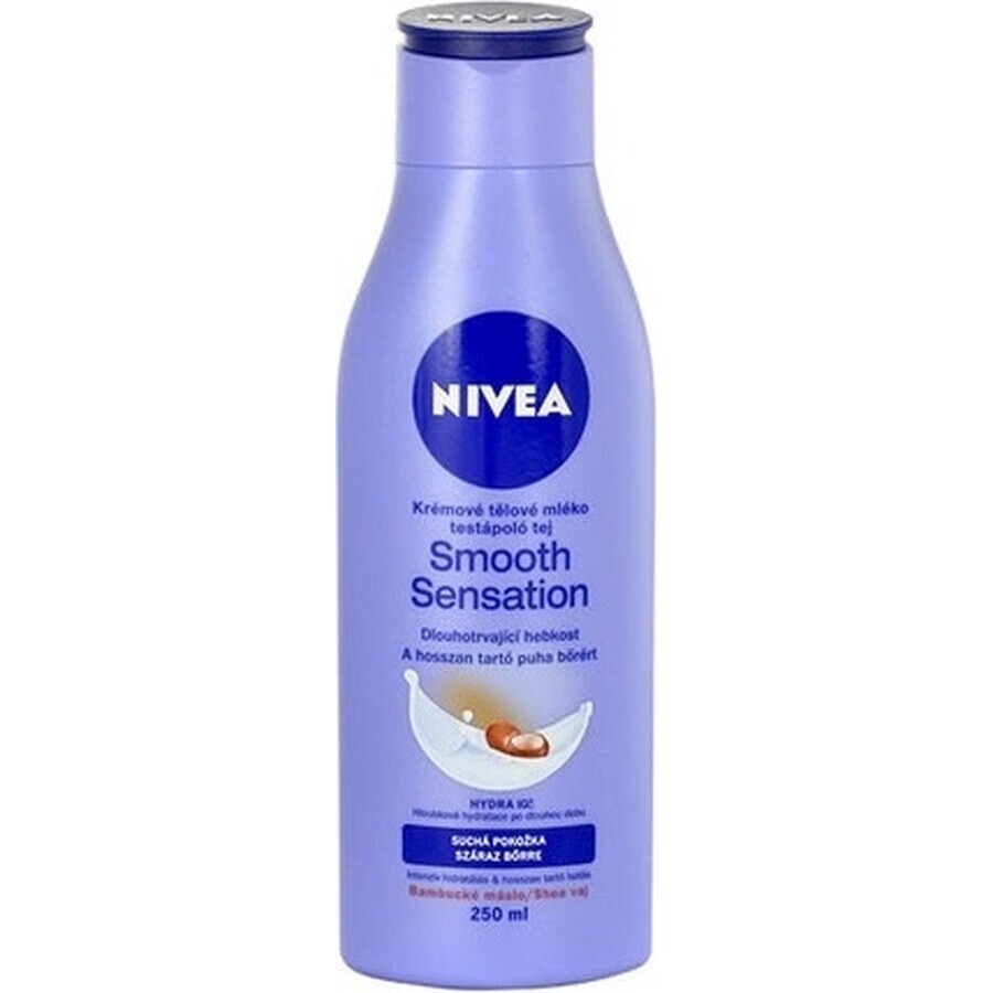 NIVEA BODY CREAM MILK Smooth Sensation 1×400 ml, loțiune de corp