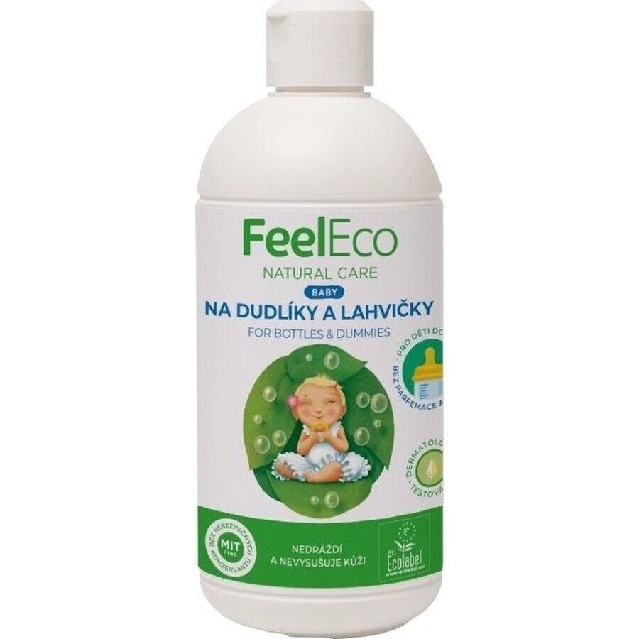 Feel Eco Voor fopspenen en flessen 1×500 ml, babywasmiddel