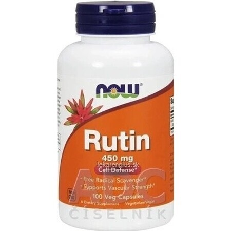 RUTINE 450MG 100CPS NU 1×