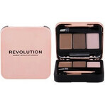 Revolution Brow Sculpt Kit Brown 1×1