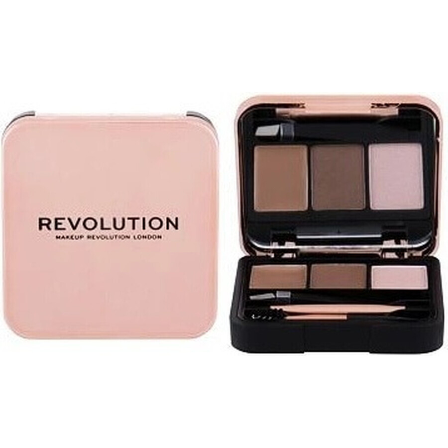 Revolution Brow Sculpt Kit Brown 1×1