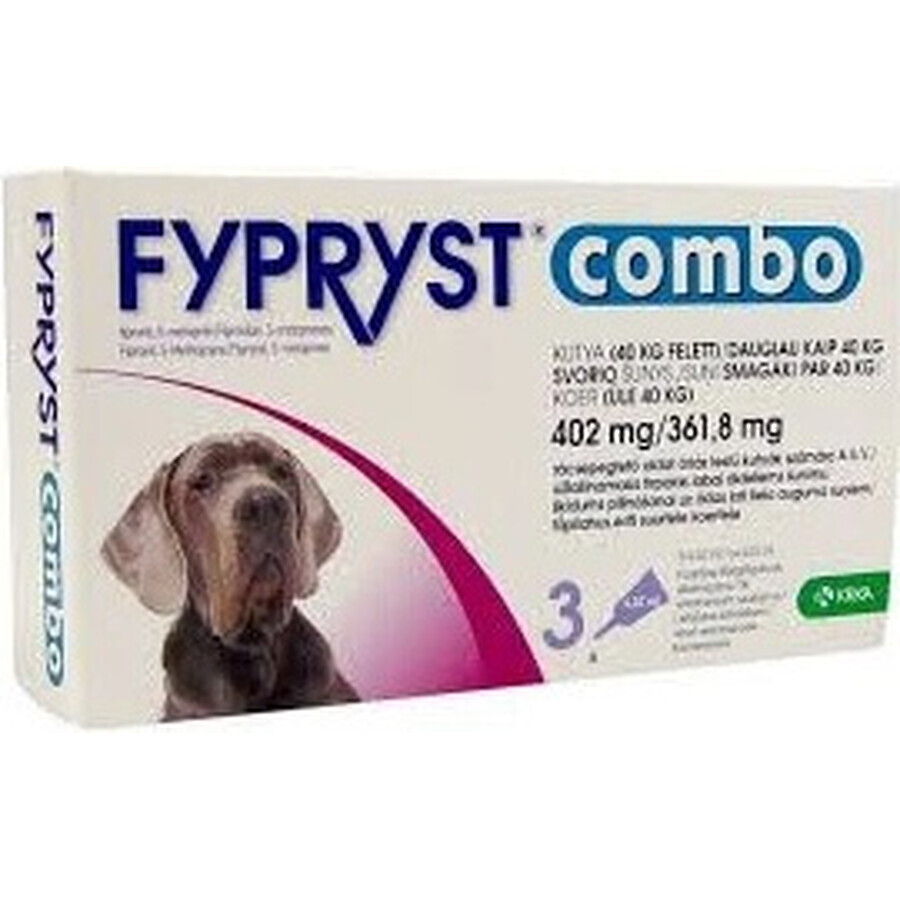 FYPRYST combo 402 mg/361,8 mg PSY OVER 40 KG 1×4,02 ml, vlooienpreparaat