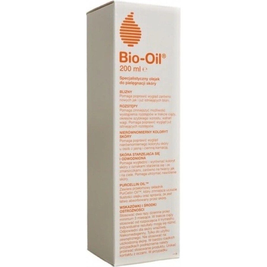 Bi-Oil Huidbehandelingsolie 1×200 ml, natuurlijk