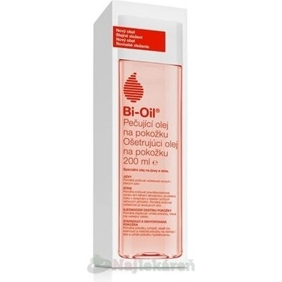 Bi-Oil Huidbehandelingsolie 1×200 ml, natuurlijk