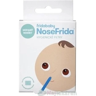 Fridababy NoseFrida FILTRY 1×20 sztuk, do odciągacza plwociny, higieniczne