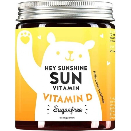 Bären mit Nutzen Hey Sunshine complex mit Vitamin D3 zuckerfrei 1×60 Stück, Vitamin D3