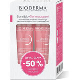 BIODERMA Sensibio Gel 200ml 1+1 Festival 2×200ml, cleansing gel