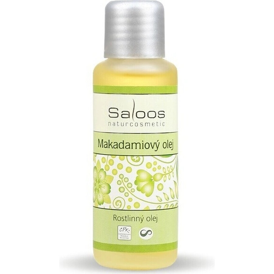 Saloos Ulei vegetal macadamia 1×50 ml, ulei de piele