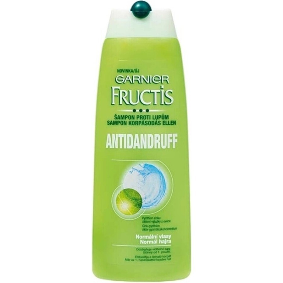 Garnier Fructis Antidandruff Cleansing Shampoo für alle Haartypen mit Schuppen 1×250 ml, Shampoo