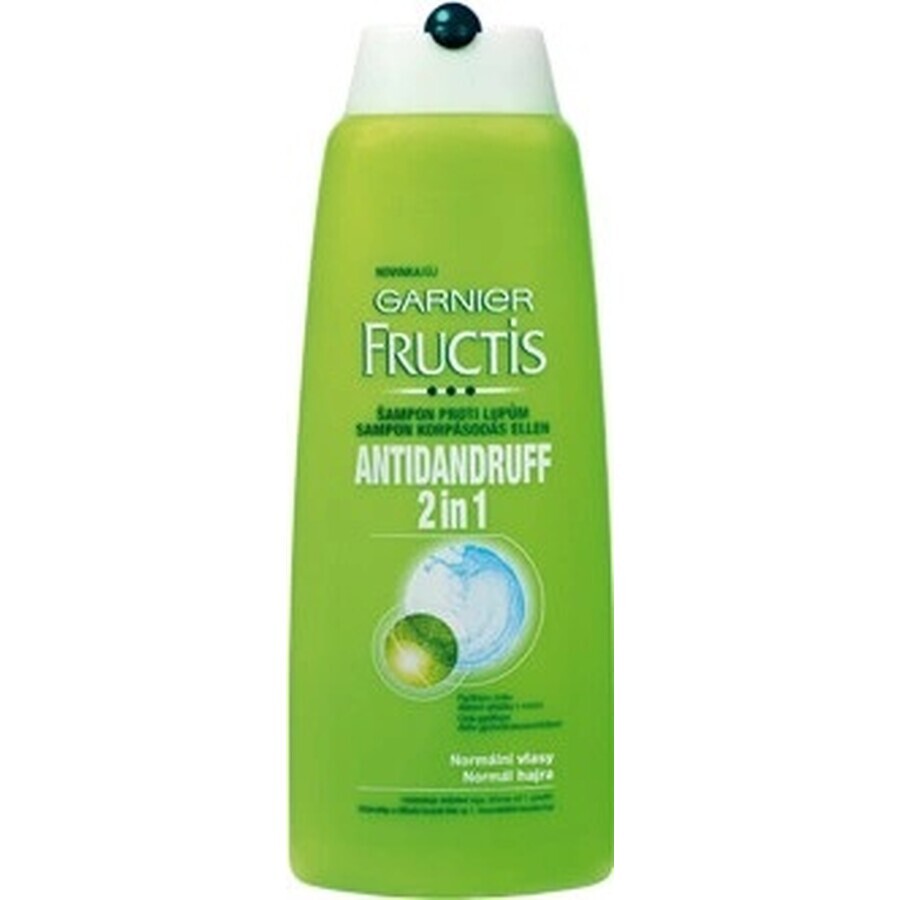 Garnier Fructis Antidandruff Cleansing Shampoo für alle Haartypen mit Schuppen 1×250 ml, Shampoo