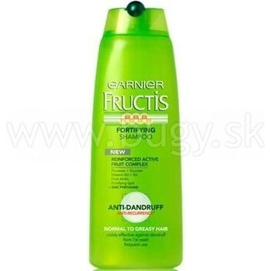 Garnier Fructis Antidandruff Cleansing Shampoo für alle Haartypen mit Schuppen 1×250 ml, Shampoo