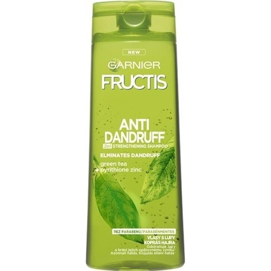 Garnier Fructis Antidandruff Cleansing Shampoo für alle Haartypen mit Schuppen 1×250 ml, Shampoo