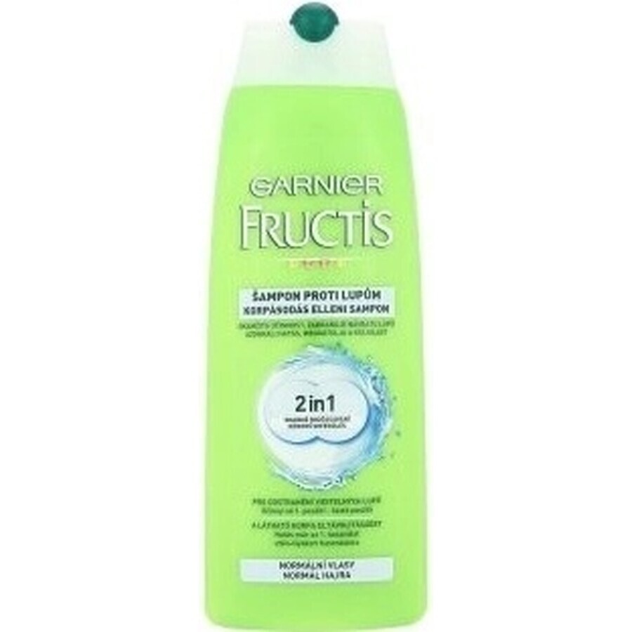 Garnier Fructis Antidandruff Cleansing Shampoo für alle Haartypen mit Schuppen 1×250 ml, Shampoo