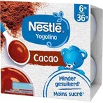 Nestlé YOGOLINO Kakao 4×100 g, Dessert mit Milch