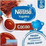 Nestlé YOGOLINO Kakao 4×100 g, Dessert mit Milch