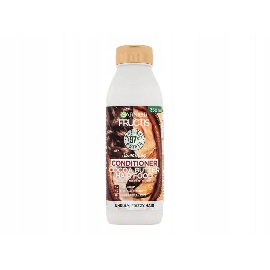 Garnier Fructis Hair Food Conditionneur lissant au beurre de cacao 1×350 ml, conditionneur