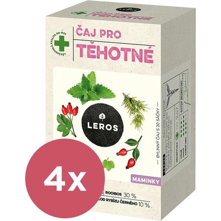 LEROS TEA FOR PREGNANT MOMS 20×2 g, kruidenthee voor aanstaande moeders